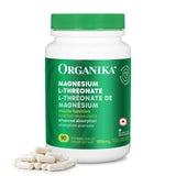 Organika Magnesium L-Threonate- High Absorption to Boost Magnesium Levels- 90vcaps