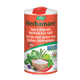 A.Vogel Herbamare Spicy - Herbed Sea Salt Infused with Fresh Organic Herbs and Vegetables - 1/3 Less Salt - Non-GMO Project Certified - MSG and Gluten Free - Vegetarian and Vegan - 250 G