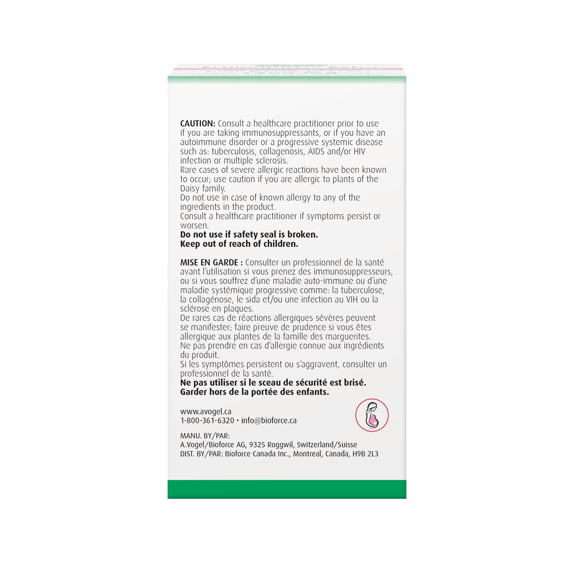 A.Vogel Echinaforce Extra Strength Echinacea Tablets - Immune Support for Cold and Flu Relief - 1200mg Organic Echinacea - Safe for Pregnant and Breastfeeding Women - 120 Tablets