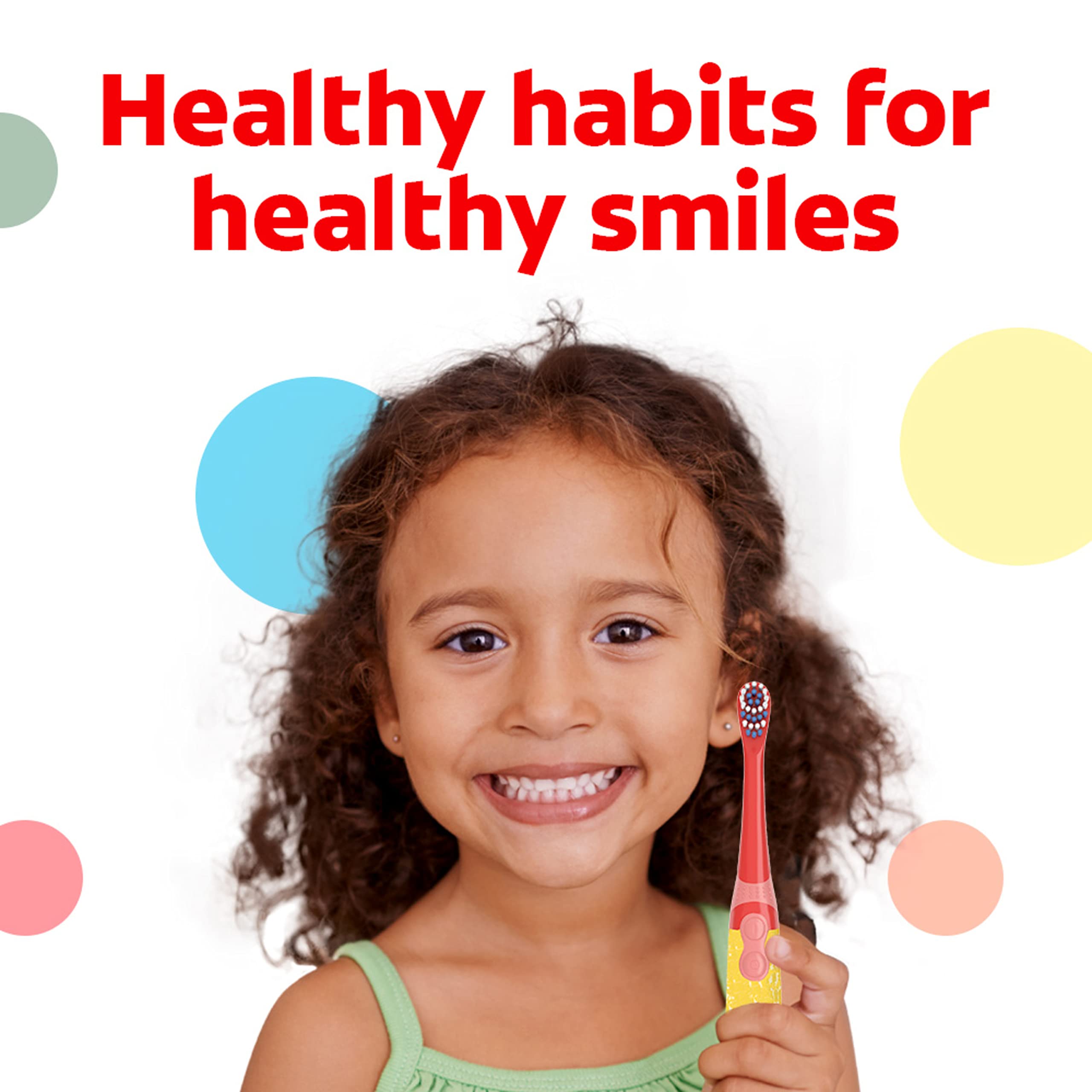 Colgate Kids Powered Vibrating Toothbrush, Pokemon, 1 Pack