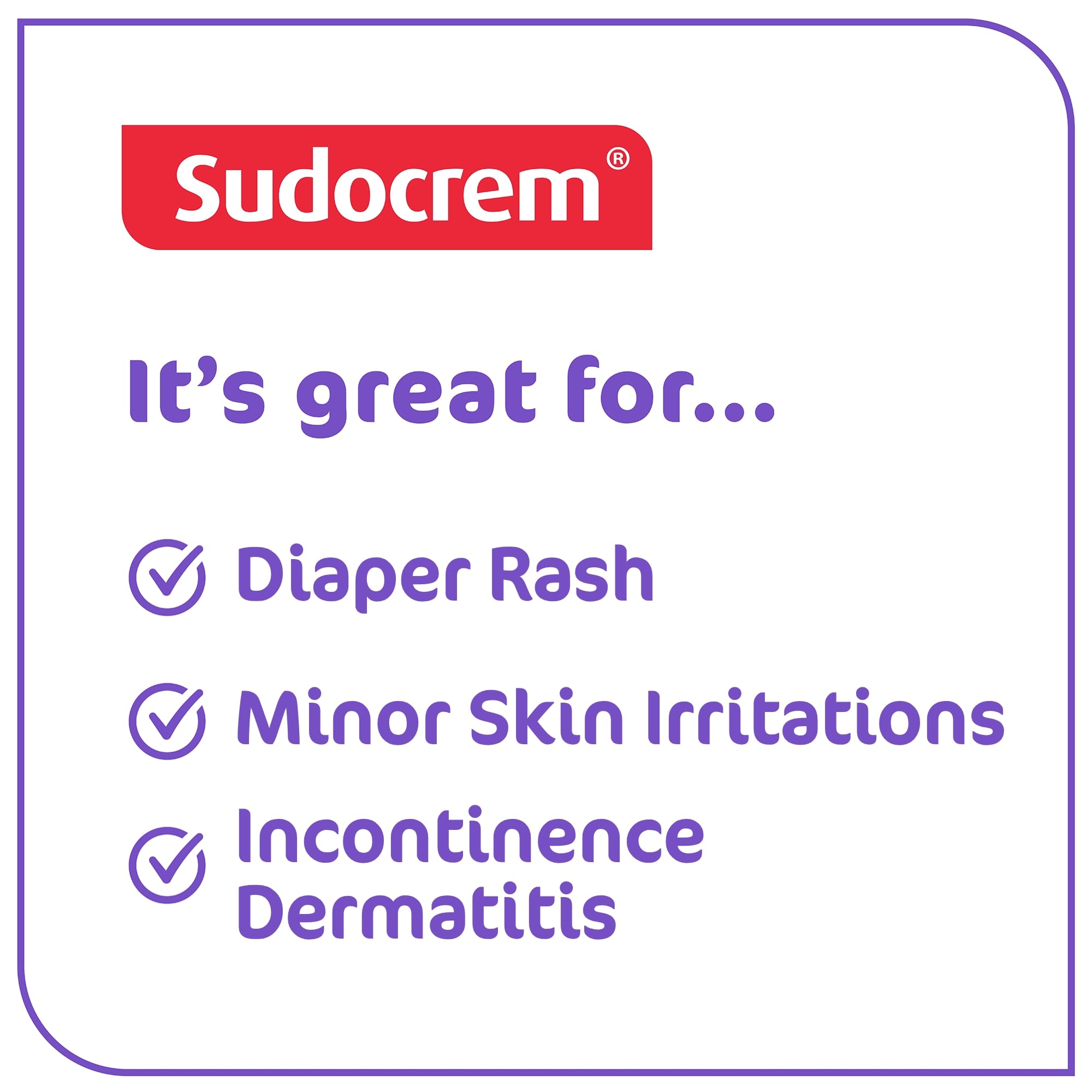 Sudocrem - Diaper Rash Cream for Baby, Soothes, Heals, and Protects, Relief and Treatment of Diaper Rash, Zinc Oxide Cream - 400g
