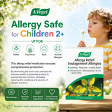 A.Vogel Allergy Relief Tablets 120 Tabs – Natural Homeopathic Allergy & Sinus Relief for Family, Non-Drowsy Fast-Acting Formula. Targets most allergy types. Sugar and gluten free. Vegan and Cruelty-free. Age 2+