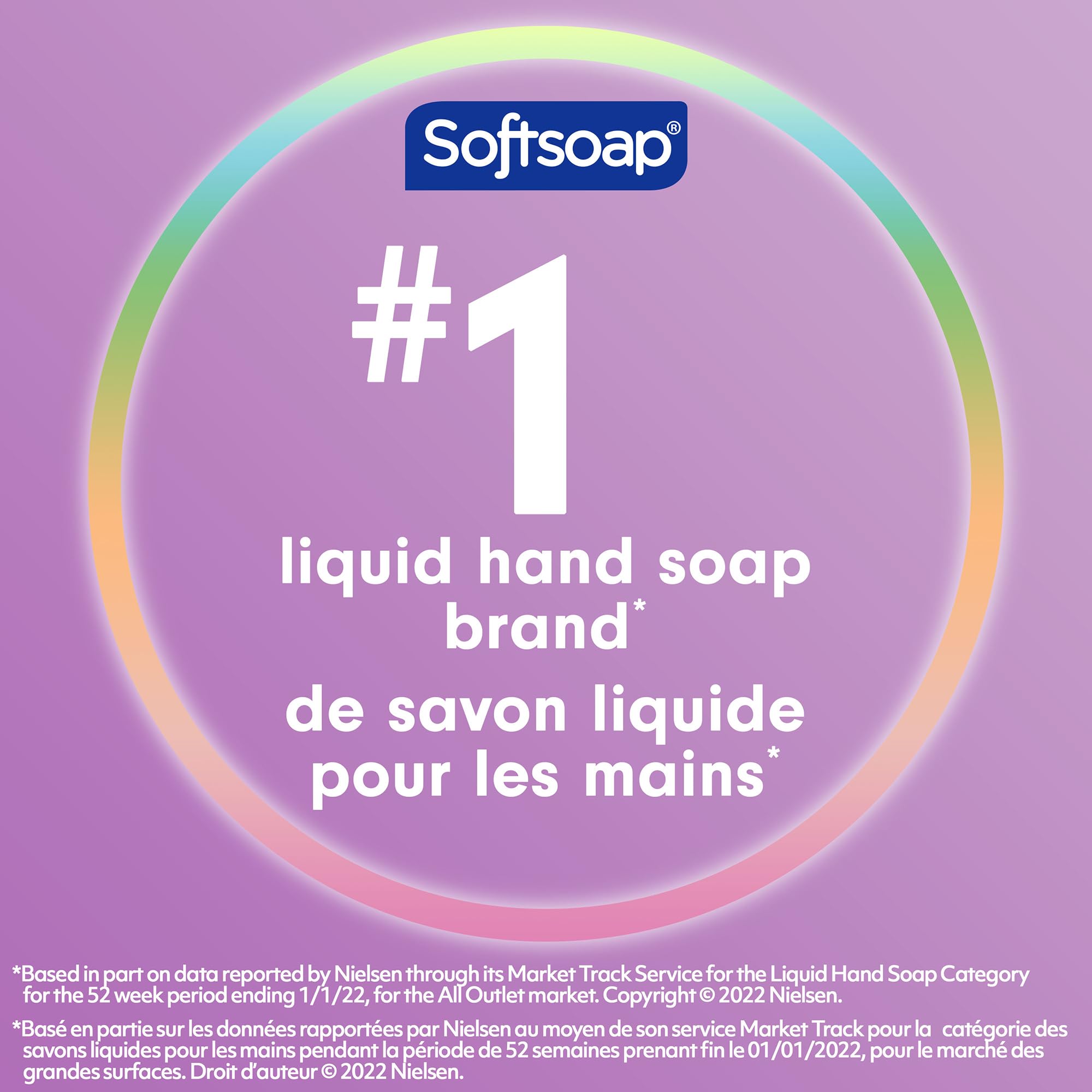 Softsoap Antibacterial Liquid Hand Soap Refill - White Tea and Berry 1.47 Liters - Moisturizing Hand Wash, Savon a Main, Dermatologically Tested, for Soft Smooth Skin (Pack of 2)