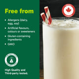 Organika Organic Plant Protein Powder Vanilla with Prebiotics & Probiotics – 21g Vegan Protein, 4g Fibre, Digestion, Energy & Lean Muscle Support – Low Sugar, Dairy-Free, Non-GMO – 740g