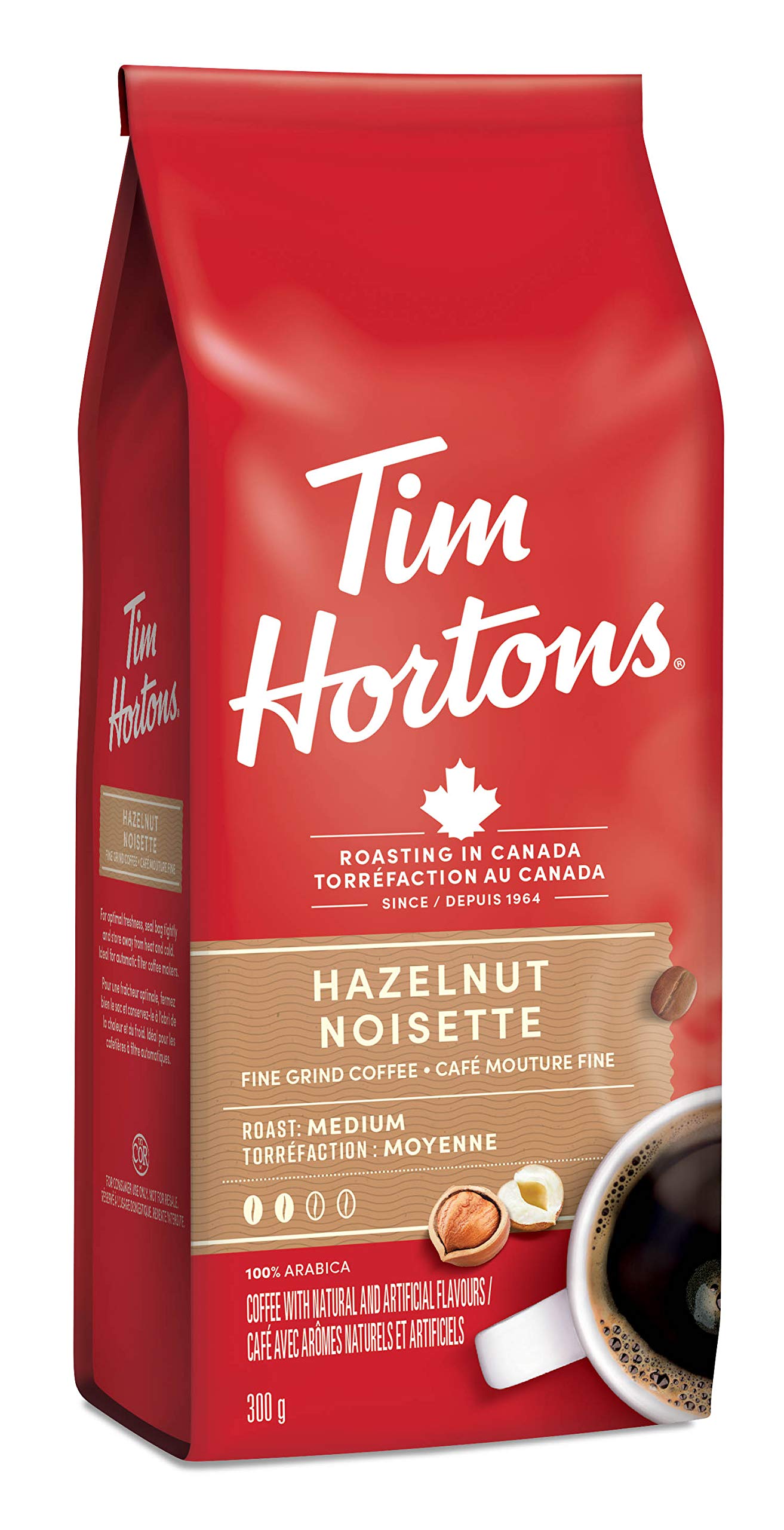 Tim Horton's Hazelnut Coffee, 300 Grams