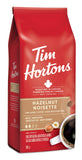 Tim Hortons Hazelnut, Fine Grind Coffee, Medium Roast, 300g Bag (Pack of 5)