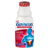 Gaviscon Liquid Extra Strength Antacid - 340 ml - Antacid Liquid for Day and Night Heartburn Relief, Acid Reflux and GERD Relief, Fruit Blend - Free of Aluminum, Lactose and Gluten