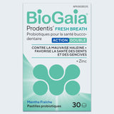Prodentis Fresh Breath + Zinc | Fights Bad Breath | Dental Oral Probiotic Lozenges | for Adults | Clinically Proven Dental Probiotics | Promotes Good Oral Health & Gut Health Too | 30 Fresh Mint-Flavored Lozenges