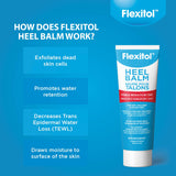 Flexitol Heel Balm – Best Foot Cream, Urea-Based Moisturizing, Intensive Hydration, Soothing & Exfoliating (28g)