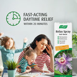 A.Vogel Relax Oral Spray - Stress Relief Supplement - Sleep Aid During Times of Mental stress - Extracts of Passion Flower, Lemon Balm and Zinc - Gluten-Free, Lactose-Free and Vegan - 20ml