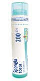 Boiron Spongia tosta 200ch,Homeopathic medicine. Each tube contains 4 g (approximately 80 pellets)
