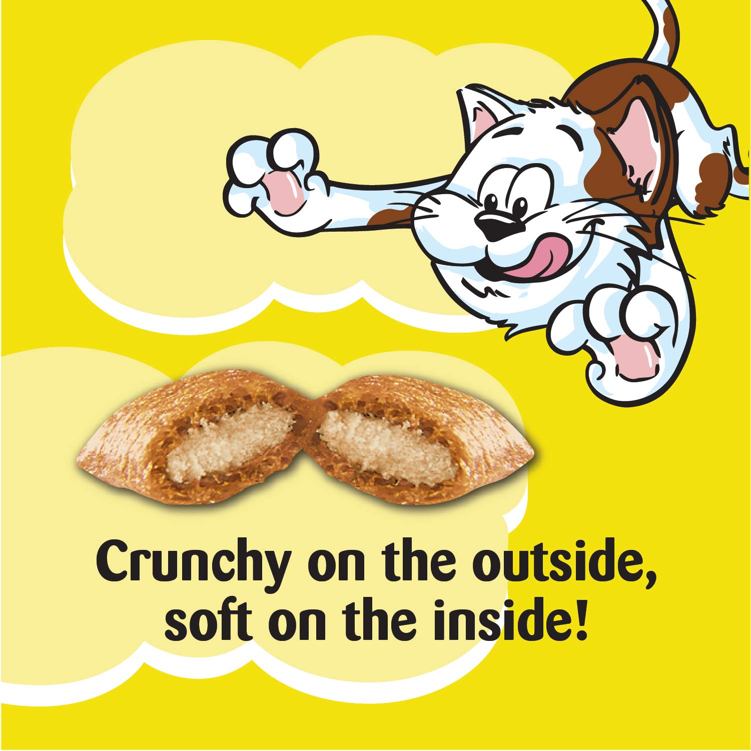 TEMPTATIONS Mix-Ups Cat Treats, Tuna & Salmon & Shrimp, 85g Pouch (12 Pack)