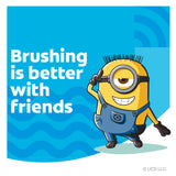 Colgate, Kids Battery Powered Toothbrush Minions Extra Soft Bristles, 1 Count, Color May Vary