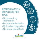 Boiron Nux vomica 1m,Homeopathic medicine. Each tube contains 4 g (approximately 80 pellets)