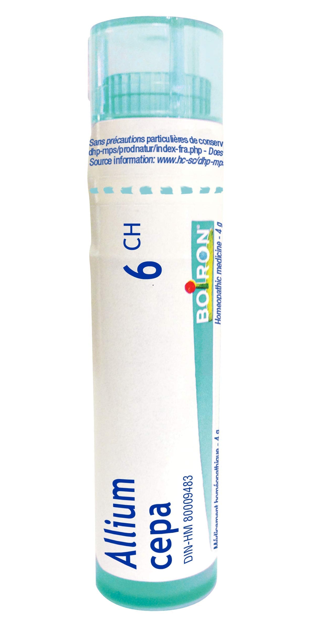 Boiron Allium cepa 6ch,Homeopathic medicine. Each tube contains 4 g (approximately 80 pellets)