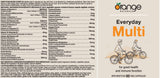 Orange Naturals - Everyday Multi, 60 Capsules 30-Day Supply - Multivitamin for Immune Support Supplement - Multi Antioxidant Supplement - Healthy Bones, Healthy Teeth, Eye Health and Energy Support