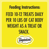 TEMPTATIONS Meaty Bites Cat Treats Adult, Chicken, 42.5g Pouch (7 Pack)