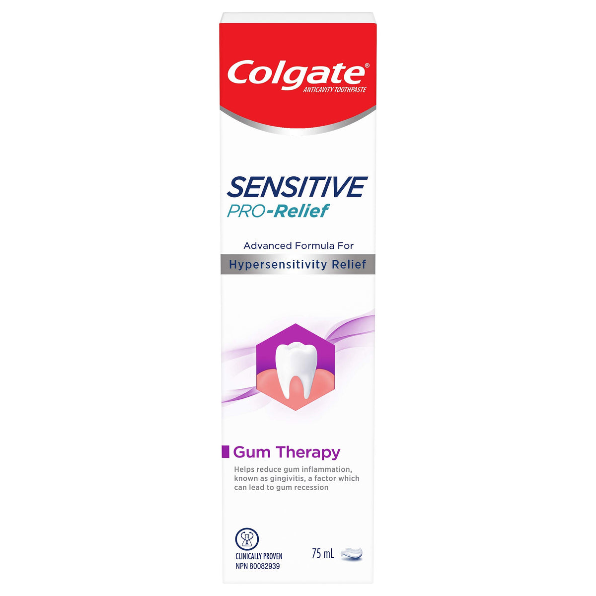 Colgate Sensitive Pro-Relief Gum Therapy Toothpaste, 75 Milliliters