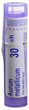 Boiron Aurum metallicum 30ch,Homeopathic medicine. Each tube contains 4 g (approximately 80 pellets)