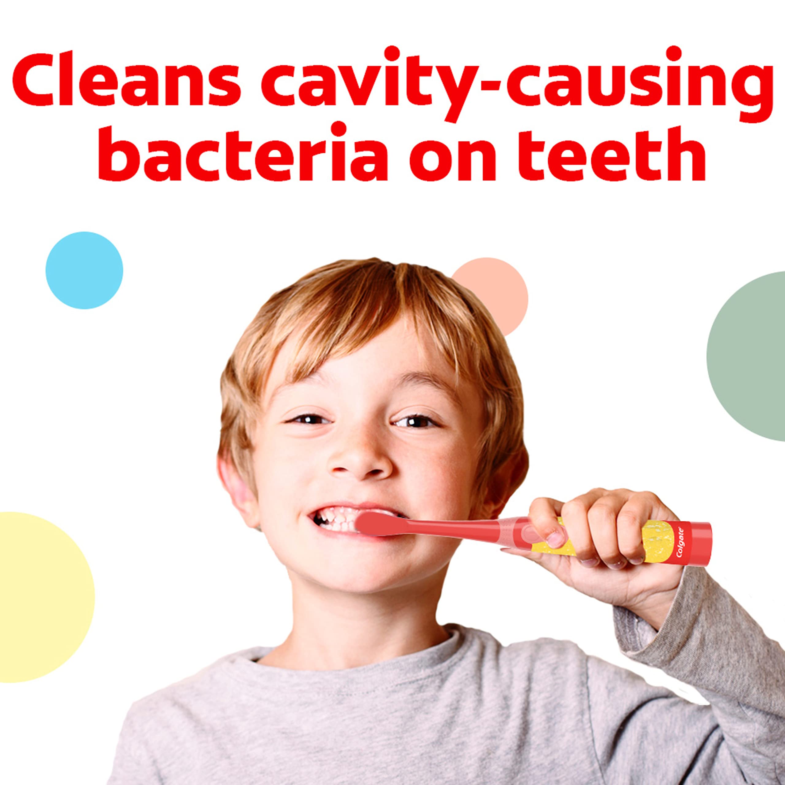 Colgate Kids Powered Vibrating Toothbrush, Pokemon, 1 Pack