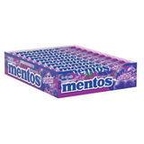 Mentos Chewy Mints, Grape - Pack of 40 Rolls (280 Pieces), 37g per roll