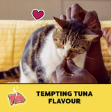 TEMPTATIONS Cat Treats, Tempting Tuna Flavour, 454g Tub