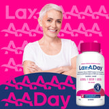 LAX-A-Day Powder Laxative - No Taste, No Grit, No Sugar - Clinically Proven Relief of Occasional Constipation (30 Doses, 510g)