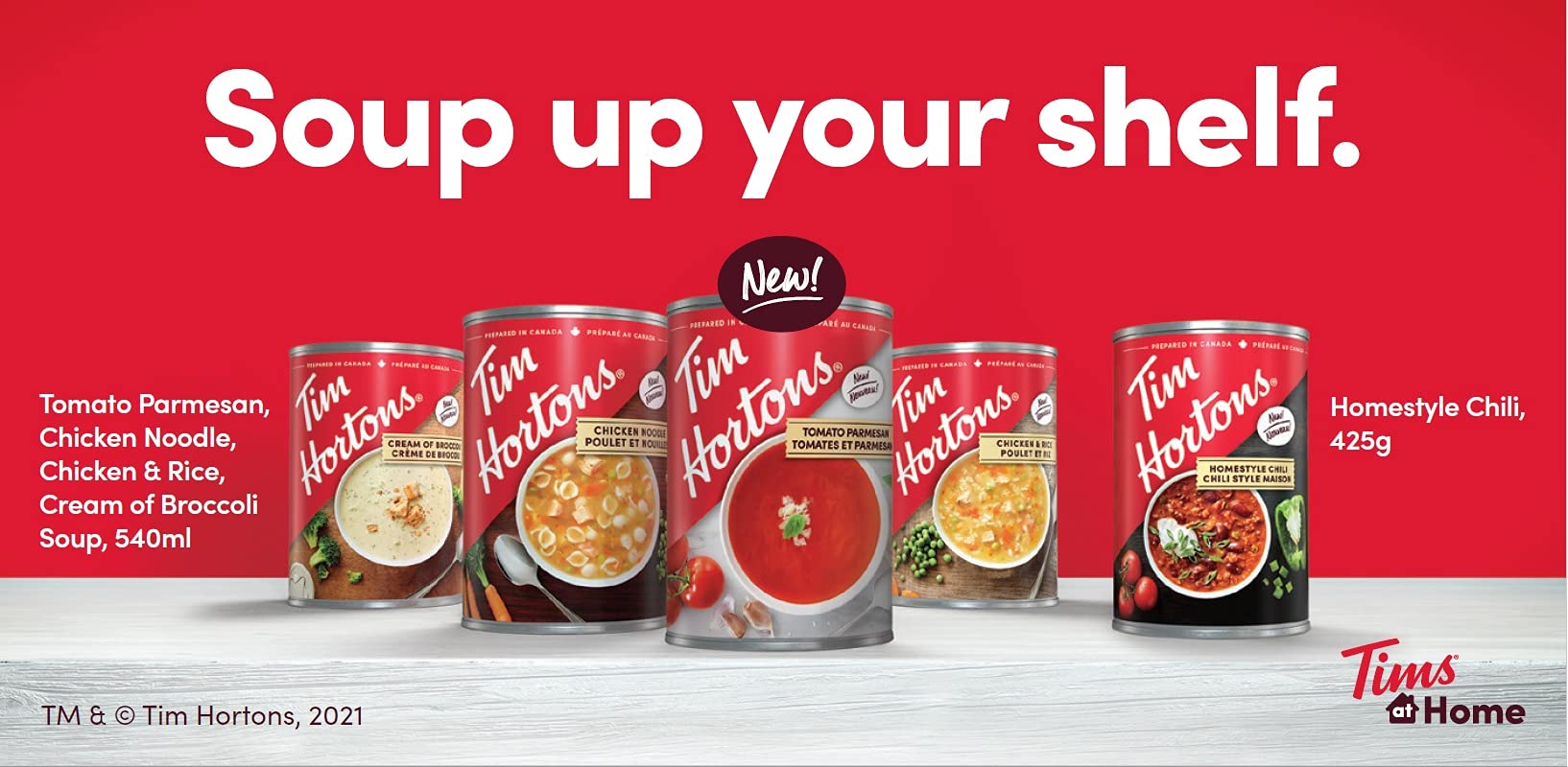 Tim Hortons Butternut Squash Soup, Ready-to-Serve, 540mL Can