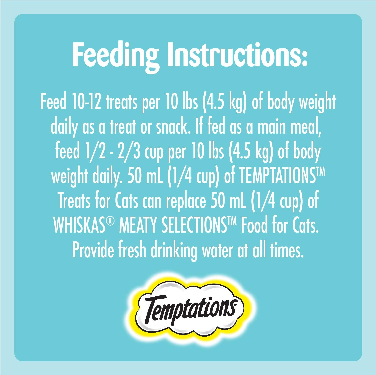 TEMPTATIONS Cat Treats, Tempting Tuna Flavour, 350g Pouch (Pack of 2)