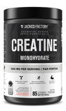 Jacked Factory Creatine Monohydrate Powder 569.5g - Canadian-Owned Informed Choice Certified Supplement for Increased Muscle Mass, Improved Strength, Power, and Performance* - 85 Servings, Peach Mango