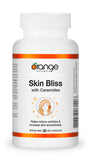 Orange Naturals Skin Bliss with Ceramides, 30 Veg Caps 30-Day Supply - Nourishing Support for Smooth & Supple Skin, Helps Maintain Hydration & Elasticity, Promotes a Clear, Vibrant Complexion, Vegan