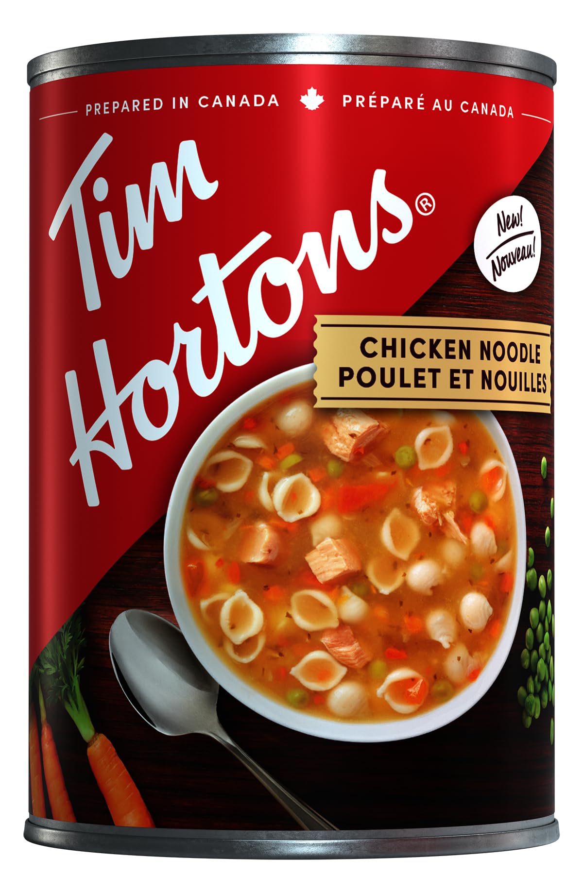 Tim Hortons Chicken Noodle Soup, Ready-to-Serve, 540mL Can