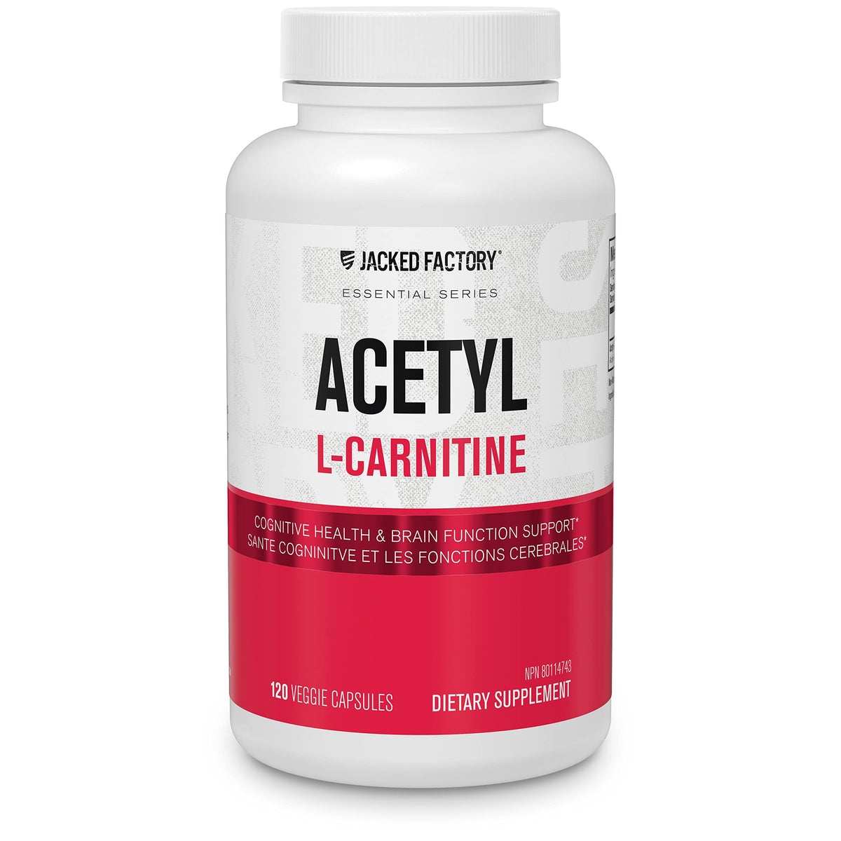 Acetyl L Carnitine Supplement 750mg - Extra Strength L-Carnitine (ALCAR) for Energy, Mood Improvement, Memory & More - 120 Capsules