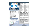 Kids 0-9 Nighttime Syrup, 100ml - Gentle Support for Dry Cough & Congestion, Comforts Mucus & Soothes Discomfort - Designed for Toddlers & Babies - Provides Caring Relief for Children's Cold Symptoms