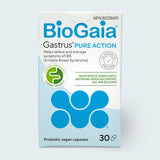 BioGaia Gastrus Pure Action | 30 capsules | For IBS, Gas, and Bloating | Helps reduce significantly abdominal pain & discomfort | FODMAP-friendly formula | Dairy and Gluten Free