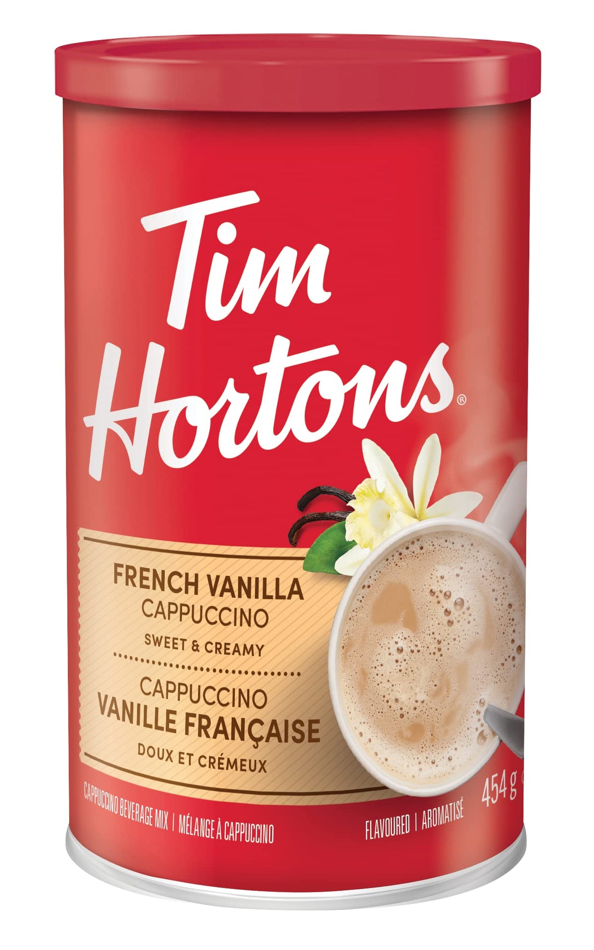Tim Horton's Instant Cappuccino, French Vanilla, 454 grams