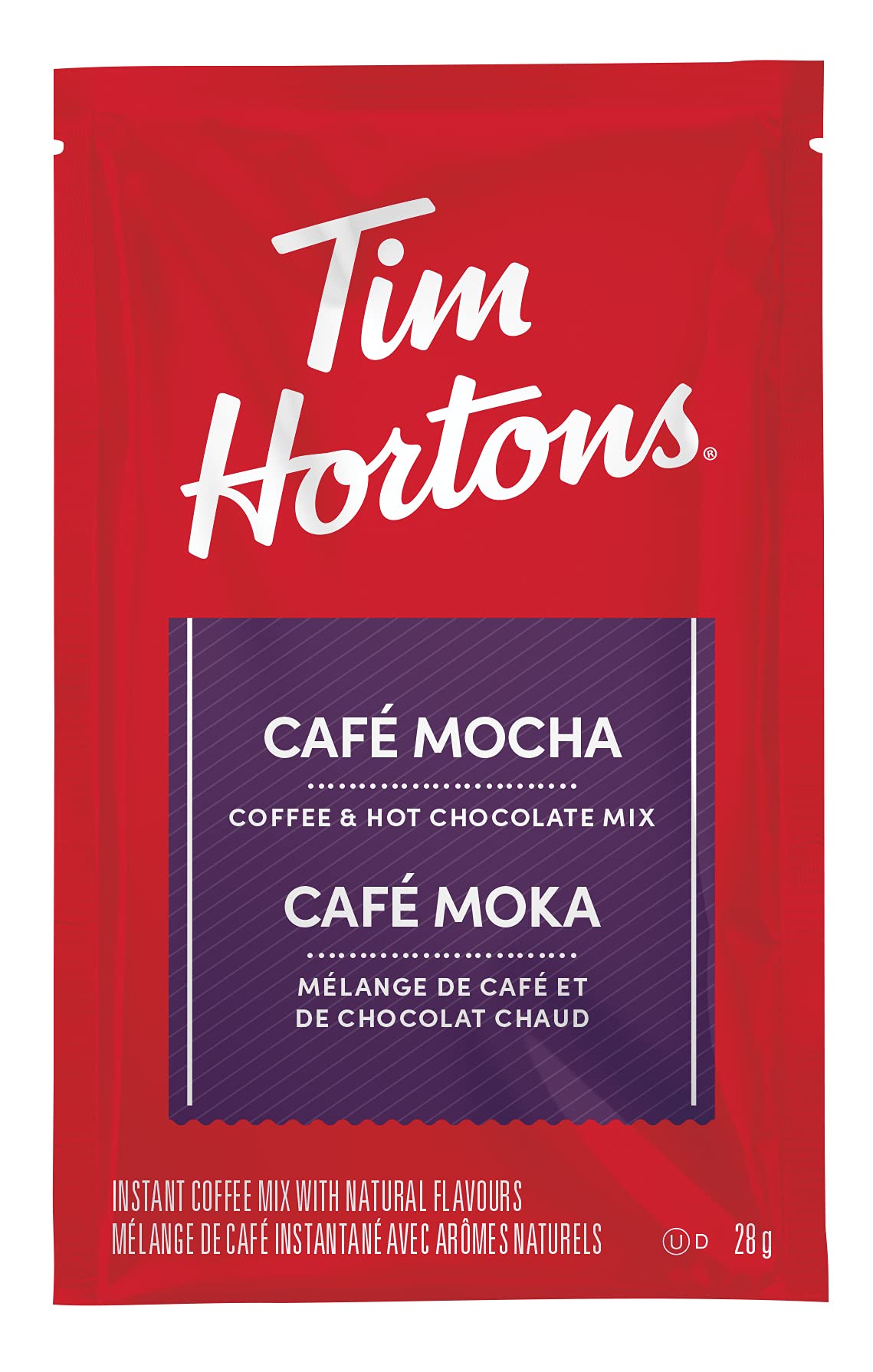 Tim Hortons Café Mocha Packets, 8 Count (Pack of 2)