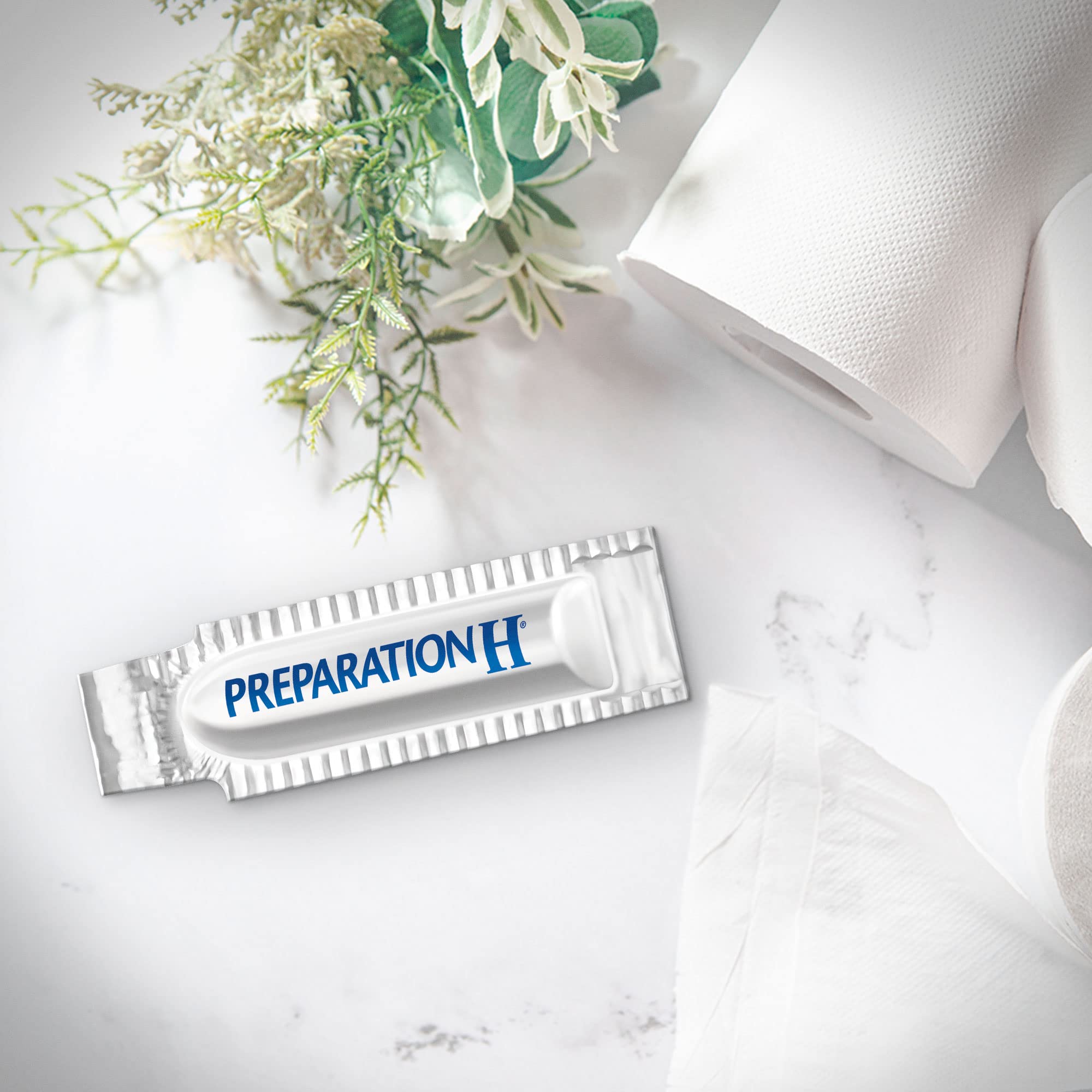 Preparation H Multi-Symptom Hemorrhoid Treatment Suppositories with Bio-Dyne, 24-Count