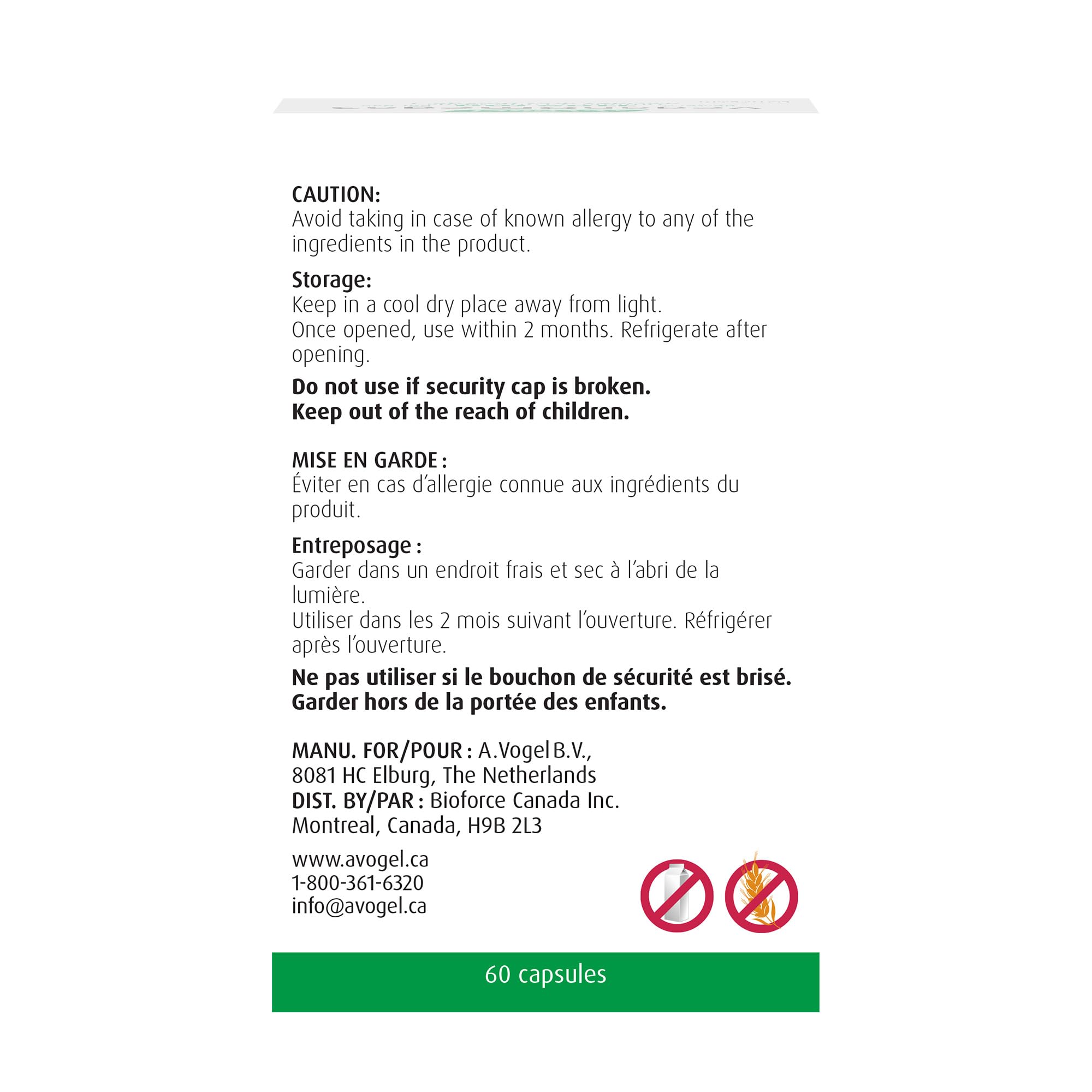 A.Vogel Vegan Omega 3- No Fishy Aftertaste - Sugar, Gluten and Lactose Free - 60 Vegan Capsules