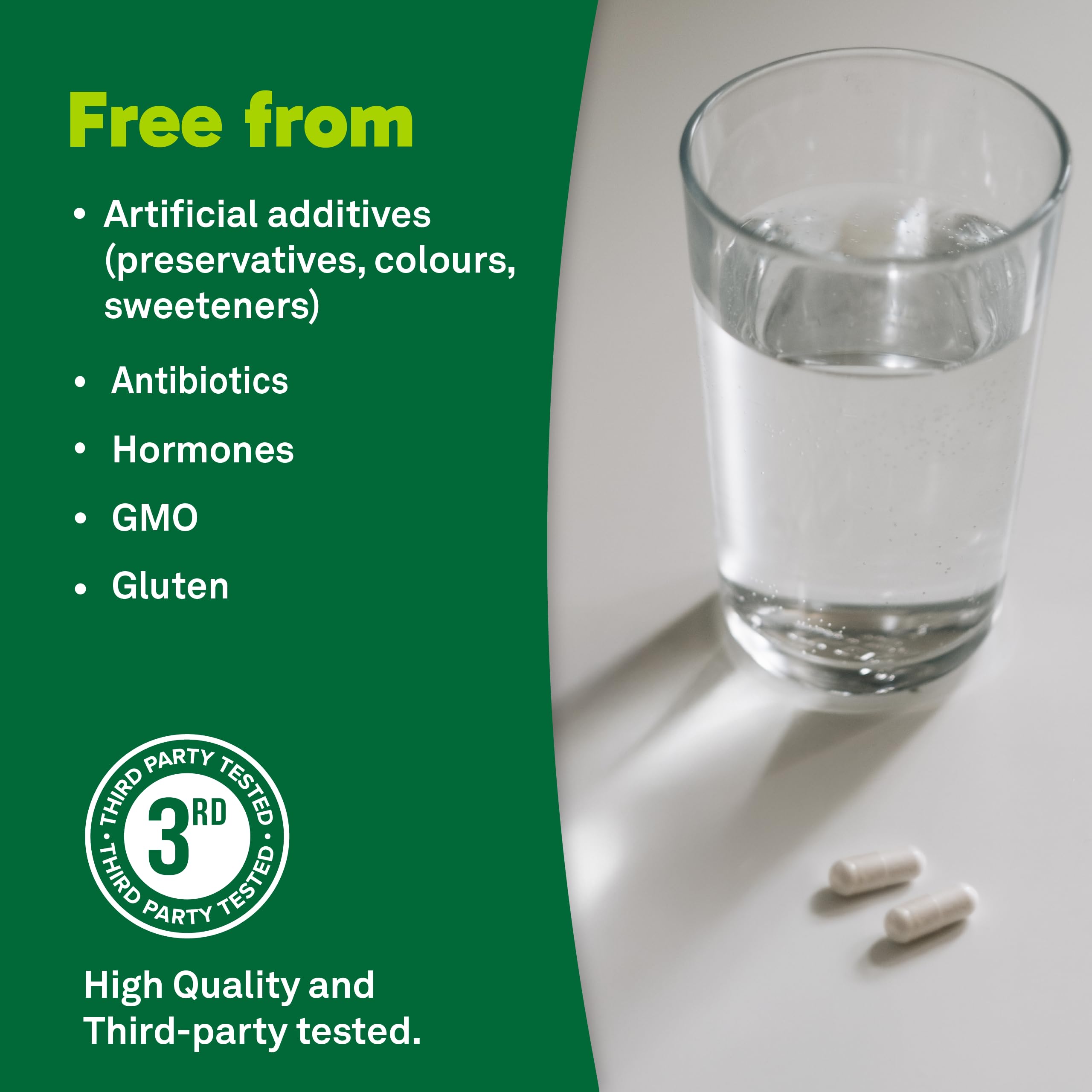 Organika Canadian-Made Colostrum (Bovine)- Immune Support, Grass-Fed- 180caps