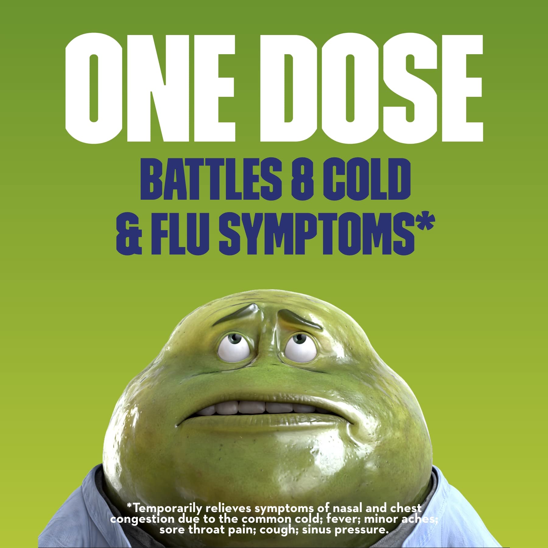 Mucinex Multi-Action Congestion,Cold & Flu Caplets, 20 count