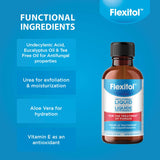 Flexitol Anti-Fungal Liquid - OTC Undecylenic Acid Treatment for Nail Fungus, Effective Over-the-Counter Cure for Toenail & Fingernail Fungal Infection (30ml)