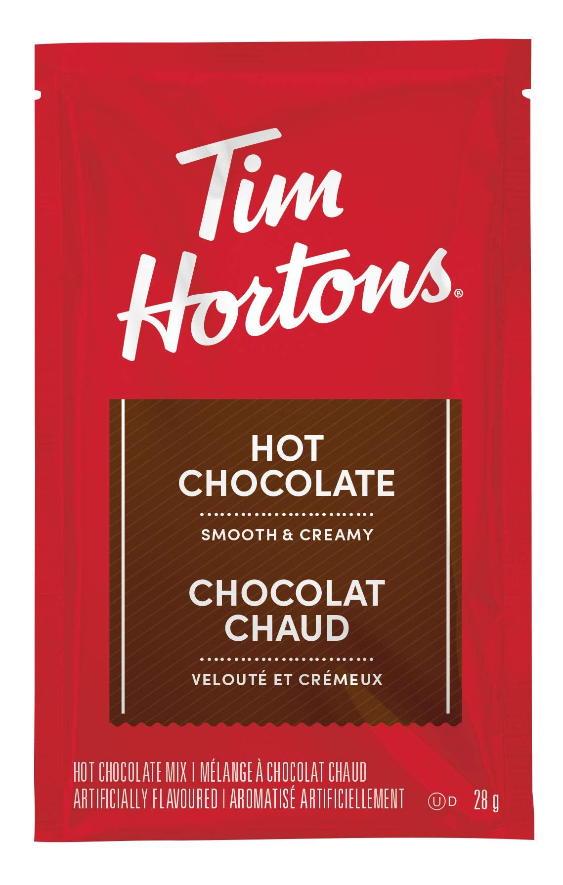 Tim Hortons Hot Chocolate Packets, Original Hot Chocolate, 8 Count (Pack of 5)