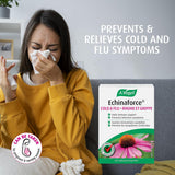 A.Vogel Echinaforce Echinacea Chewable Tablets - Organic Echinacea Supplement - Relieves Cold and Flu Symptoms by Strengthening the Immune System - Gluten & Sugar Free - Children 2+ - 120 Tabs