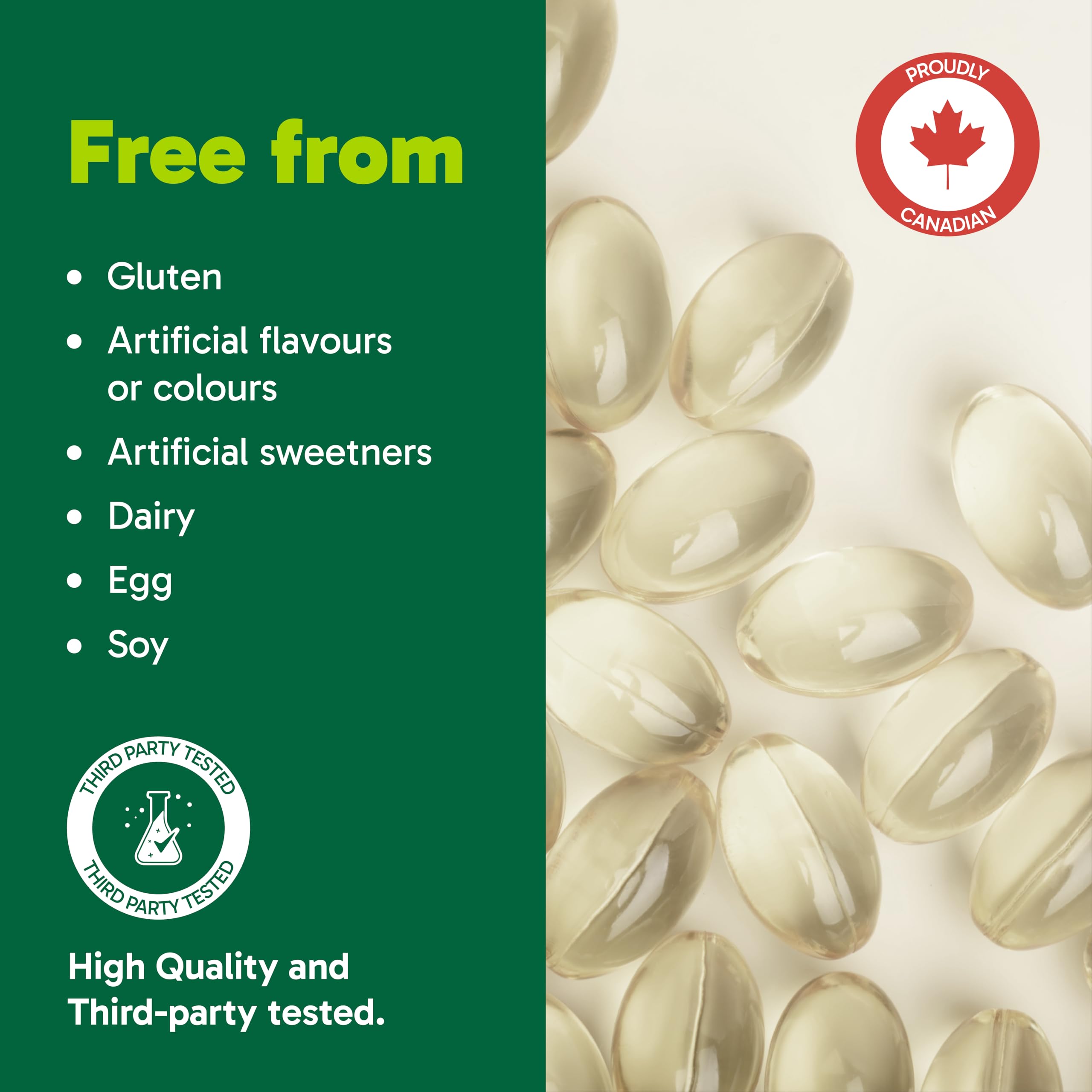 Organika Vitamin D3 + K2 (MK7)- 1000IU D3 and 120mcg K2 per capsule- High Potency, Supports Healthy Immune Function and Bones + Teeth- 300sftgl