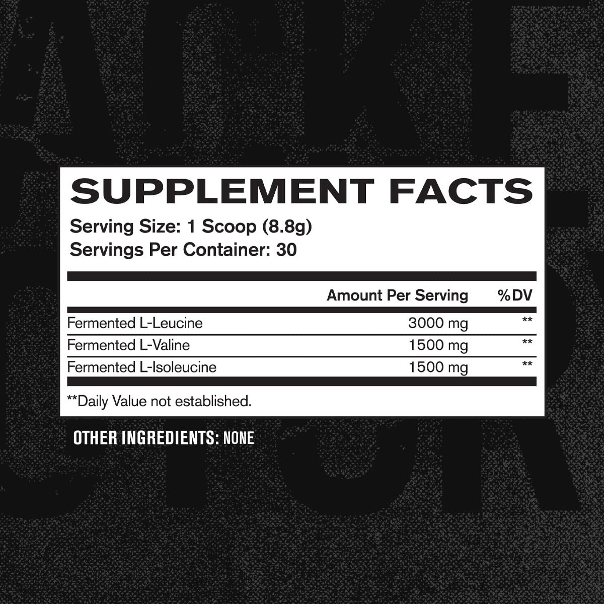 BCAA Powder (Fermented) - 6g Branched Chain Amino Acids Supplement for Enhanced Recovery, Reduced Fatigue, Increased Strength, and Muscle Growth - 30 Servings, Unflavored