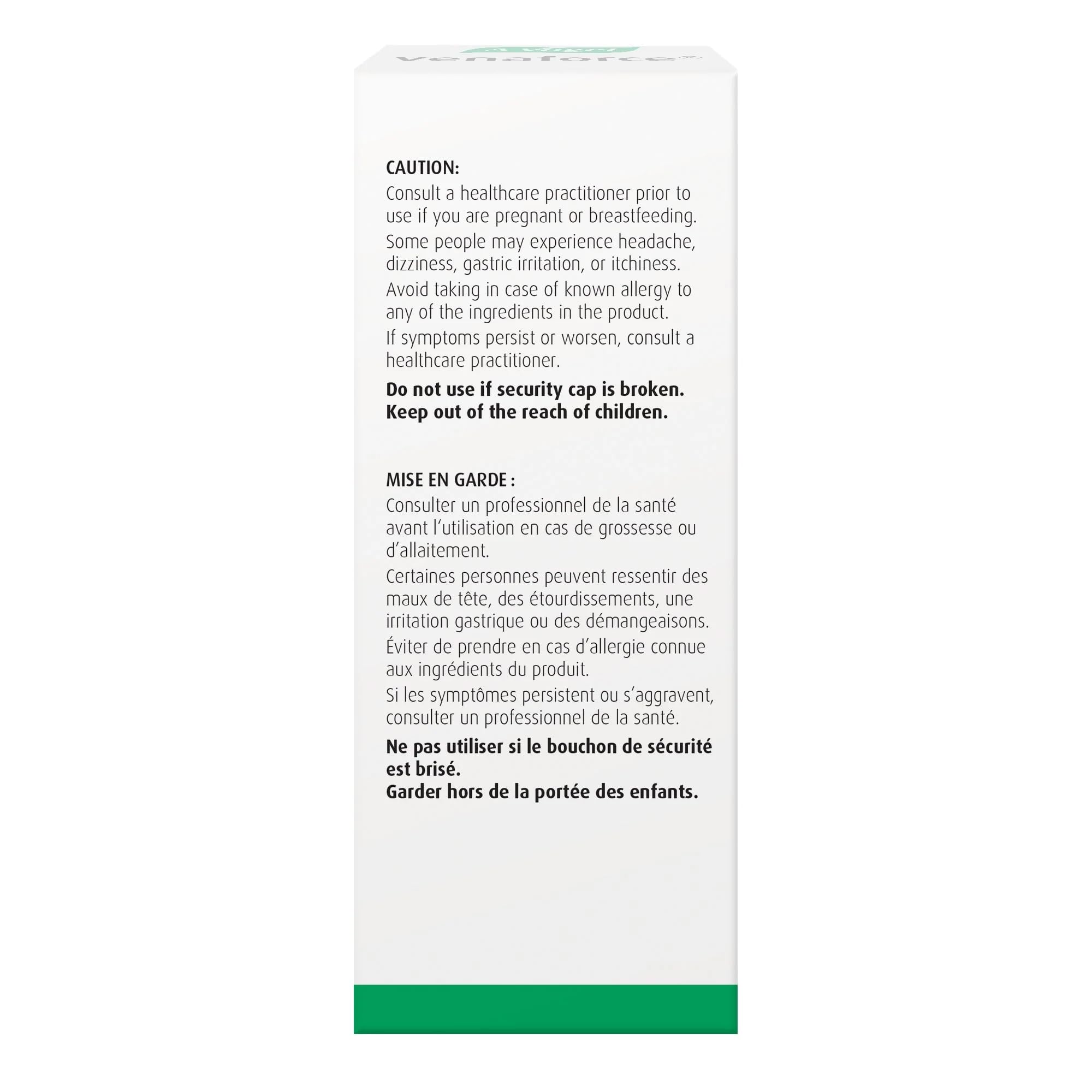 A.Vogel Venaforce Horse Chestnut Tincture - Relieve Symptoms of Varicose Veins and Hemorrhoids 50mL