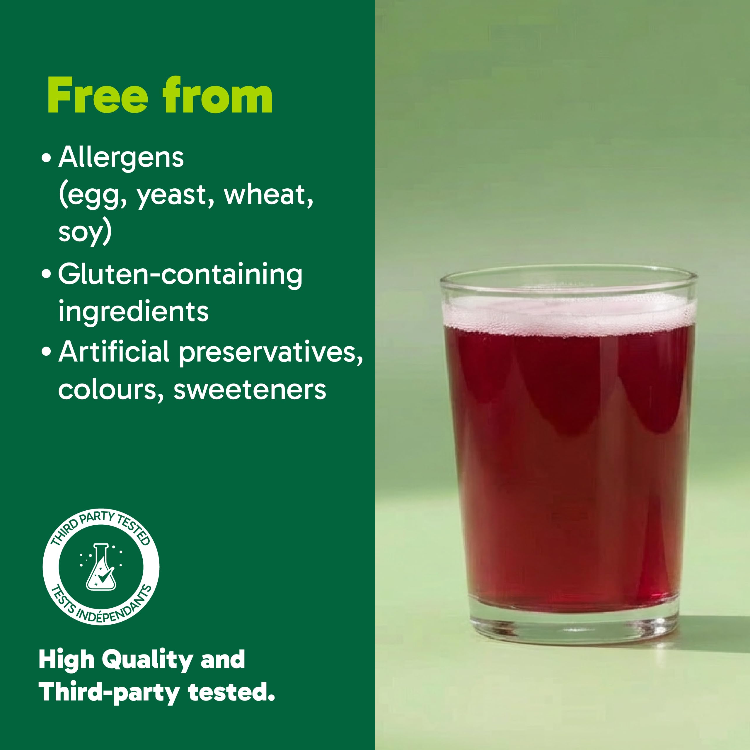 Organika Canadian-Made Protein Hydrator- Raspberry Flavour- Clear Whey Protein Isolate with Collagen, Electrolytes, and Probiotics. Easy to Digest, 20g Protein Per Serving- 650g