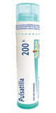 Boiron Pulsatilla 200k,Homeopathic medicine. Each tube contains 4 g (approximately 80 pellets)