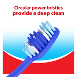 Colgate Extra Clean Full Head Medium Adult Manual Toothbrush, 6 pack
